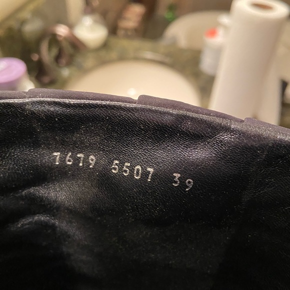 Sergio Rossi Nylon Water Resistant Boots EUC - Picture 7 of 8